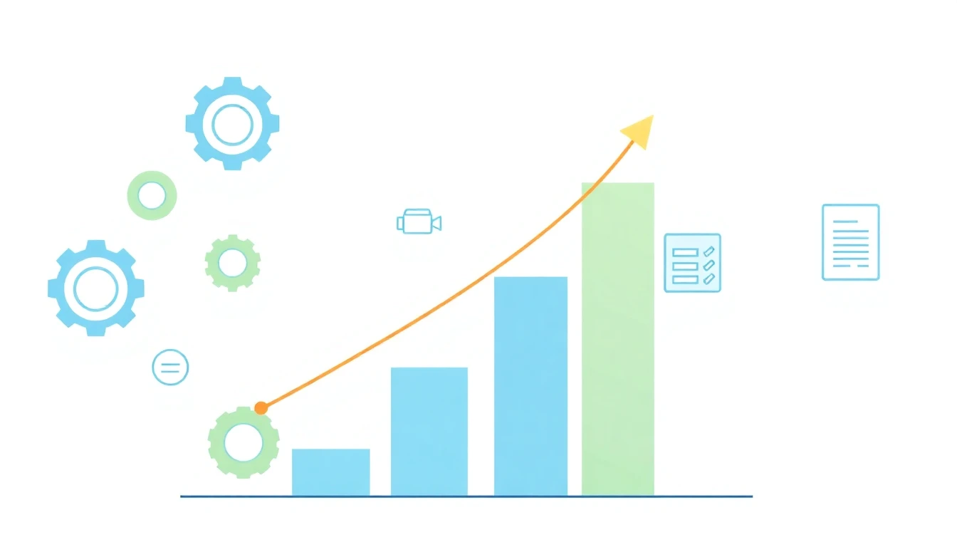QAエンジニアの転職市場動向を示す右肩上がりのグラフ