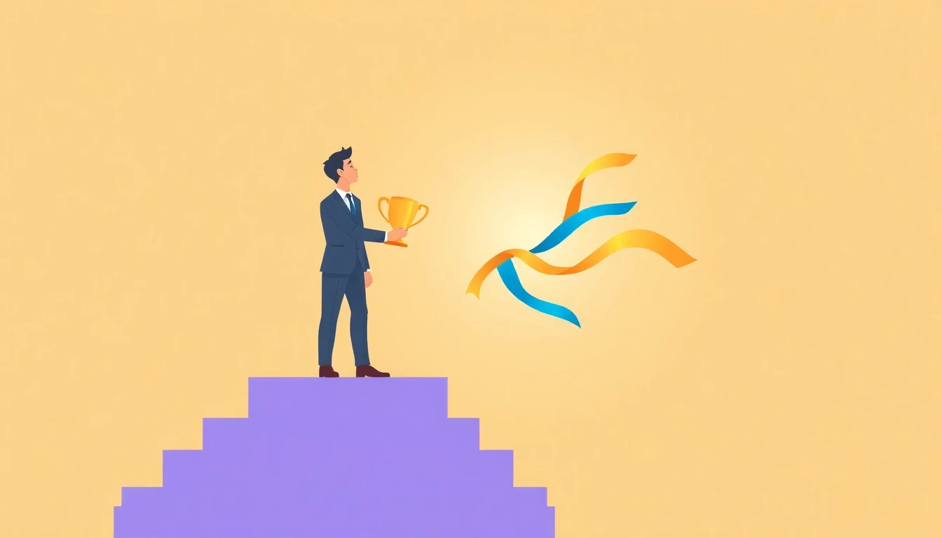 転職成功のイメージイラスト